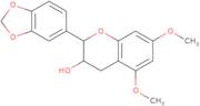 3-Hydroxy-5,7-dimethoxy-3',4'-methylenedioxyflavan