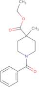 Ethyl 1-benzoyl-4-methylpiperidine-4-carboxylate