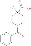 1-Benzoyl-4-methylpiperidine-4-carboxylic acid