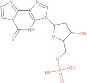 3-(2-Deoxy-5-o-phosphono-β-D-erythro-pentofuranosyl)-3,4-dihydro-5H-imidazo[2,1-I]purine-5-thione