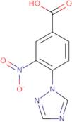 3-Nitro-4-(1H-1,2,4-triazol-1-yl)benzoic acid