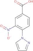 3-Nitro-4-(1H-pyrazol-1-yl)benzoic acid