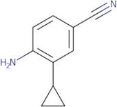 4-Amino-3-cyclopropylbenzonitrile