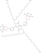 2,5-Bis(2-decyltetradecyl)-3,6-bis[5-(4,4,5,5-tetramethyl-1,3,2-dioxaborolan-2-yl)thiophen-2-yl]...