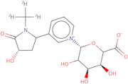 N-(trans-3-Hydroxycotinine)-b-D-glucuronide methyl-D3