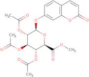 7-Hydroxy coumarin 2,3,4-tri-O-acetyl-b-D-glucuronide methyl ester