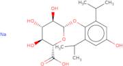 4-Hydroxypropofol 1-O-β-D-glucuronide sodium