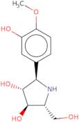 (2R,3R,4R,5R)-2-(3-hydroxy-4-methoxyphenyl)-5-(hydroxymethyl)pyrrolidine-3,4-diol