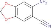 6-Amino-1,3-dioxaindane-5-carbonitrile