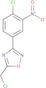 5-Chloromethyl-3-(4-chloro-3-nitro-phenyl)-[1,2,4]oxadiazole