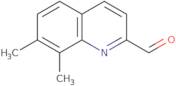 7,8-Dimethylquinoline-2-carbaldehyde