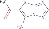 1-(6-Methyl[1,3]thiazolo[3,2-b][1,2,4]triazol-5-yl)-1-ethanone