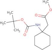 Methyl 2-(1-((tert-butoxycarbonyl)amino)cyclohexyl)acetate