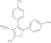 2-Amino-4,5-bis(4-methylphenyl)furan-3-carbonitrile