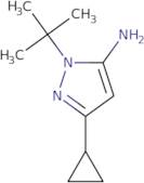 1-(tert-butyl)-3-cyclopropyl-1H-pyrazol-5-amine