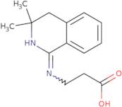 3-(3,3-Dimethyl-3,4-dihydro-isoquinolin-1-ylamino)-propionic acid