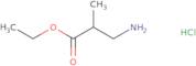 ethyl 3-amino-2-methylpropanoate hydrochloride