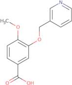 4-Methoxy-3-(pyridin-3-ylmethoxy)benzoic acid