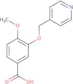 4-Methoxy-3-(pyridin-4-ylmethoxy)benzoic acid