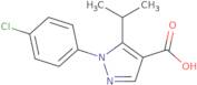 1-(4-Chlorophenyl)-5-(propan-2-yl)-1H-pyrazole-4-carboxylic acid