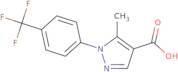 5-Methyl-1-(4-(trifluoromethyl)phenyl)-1H-pyrazole-4-carboxylic acid