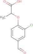 2-(2-Chloro-4-formylphenoxy)propanoic acid