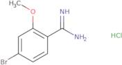 4-Bromo-2-methoxy-benzamidine hydrochloride