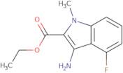 Ethyl 3-amino-4-fluoro-1-methyl-1H-indole-2-carboxylate