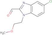 5-Chloro-1-(2-methoxyethyl)-1H-benzo[D]imidazole-2-carbaldehyde