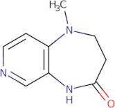 1-Methyl-1H,2H,3H,4H,5H-pyrido[3,4-b][1,4]diazepin-4-one