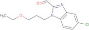 5-Chloro-1-(3-ethoxypropyl)-1H-benzo[D]imidazole-2-carbaldehyde