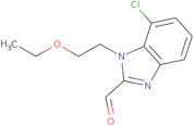7-Chloro-1-(2-ethoxyethyl)-1H-benzo[D]imidazole-2-carbaldehyde