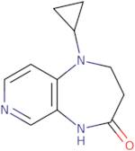 1-Cyclopropyl-2,3-dihydro-1H-pyrido[3,4-b][1,4]diazepin-4(5H)-one