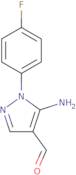 5-Amino-1-(4-fluorophenyl)-1H-pyrazole-4-carbaldehyde