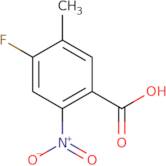 4-Fluoro-5-methyl-2-nitrobenzoic acid