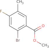 2-Bromo-4-fluoro-5-methyl-benzoic acid methyl ester