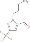 1-Butyl-3-(trifluoromethyl)pyrazole-5-carboxaldehyde