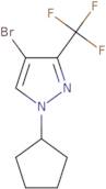 4-Bromo-1-cyclopentyl-3-(trifluoromethyl)pyrazole