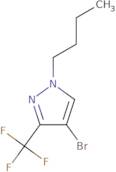 4-Bromo-1-butyl-3-(trifluoromethyl)pyrazole