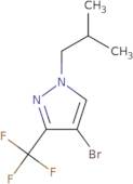 4-Bromo-1-isobutyl-3-(trifluoromethyl)pyrazole