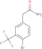 2-[4-Bromo-3-(trifluoromethyl)phenyl]acetamide