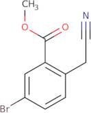 Methyl 5-bromo-2-(cyanomethyl)benzoate