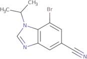 7-Bromo-5-cyano-1-isopropylbenzimidazole