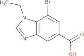 7-Bromo-1-ethyl-1,3-benzodiazole-5-carboxylic acid