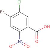 4-Bromo-5-chloro-2-nitrobenzoic acid