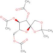 3,4,6-Tri-O-acetyl-1,2-O-isopropylidene-b-D-fructofuranose