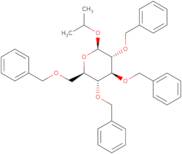 Isopropyl 2,3,4,6-tetra-O-benzyl-b-D-glucopyranoside