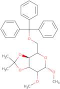 3,4-O-Isopropylidene-1,2-di-O-methyl-6-O-trityl-a-D-galactopyranoside