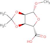 2,3-O-Isopropylidene-1-O-methyl-D-ribosic acid