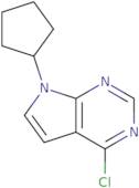 4-chloro-7-cyclopentyl-7h-pyrrolo[2,3-d]pyrimidine